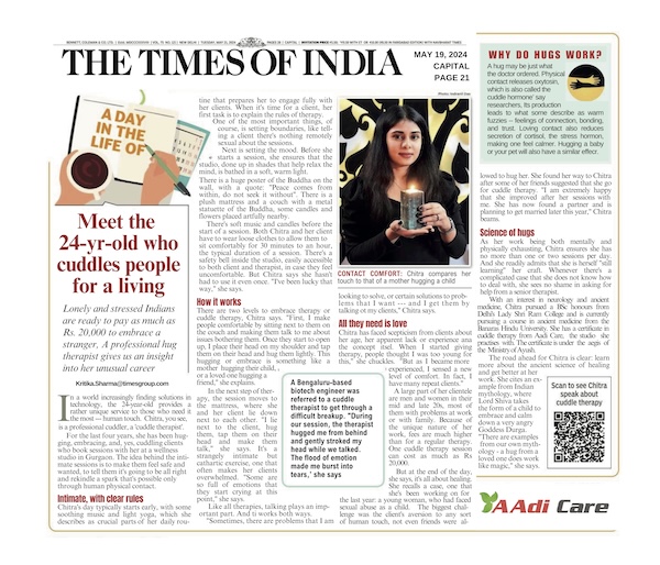 Times of India Feature Clipping